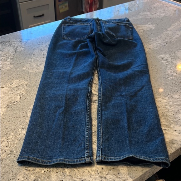 Caslon Women's Blue Straight Leg Jeans 6P - Picture 6 of 9